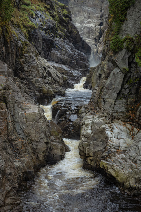 canyon sainte anne, beaupré, québec, kanada