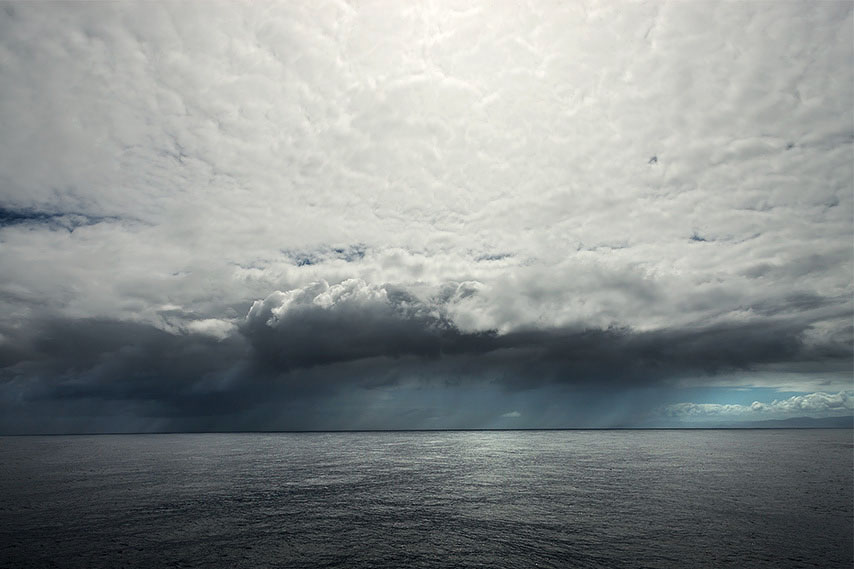 on sea
